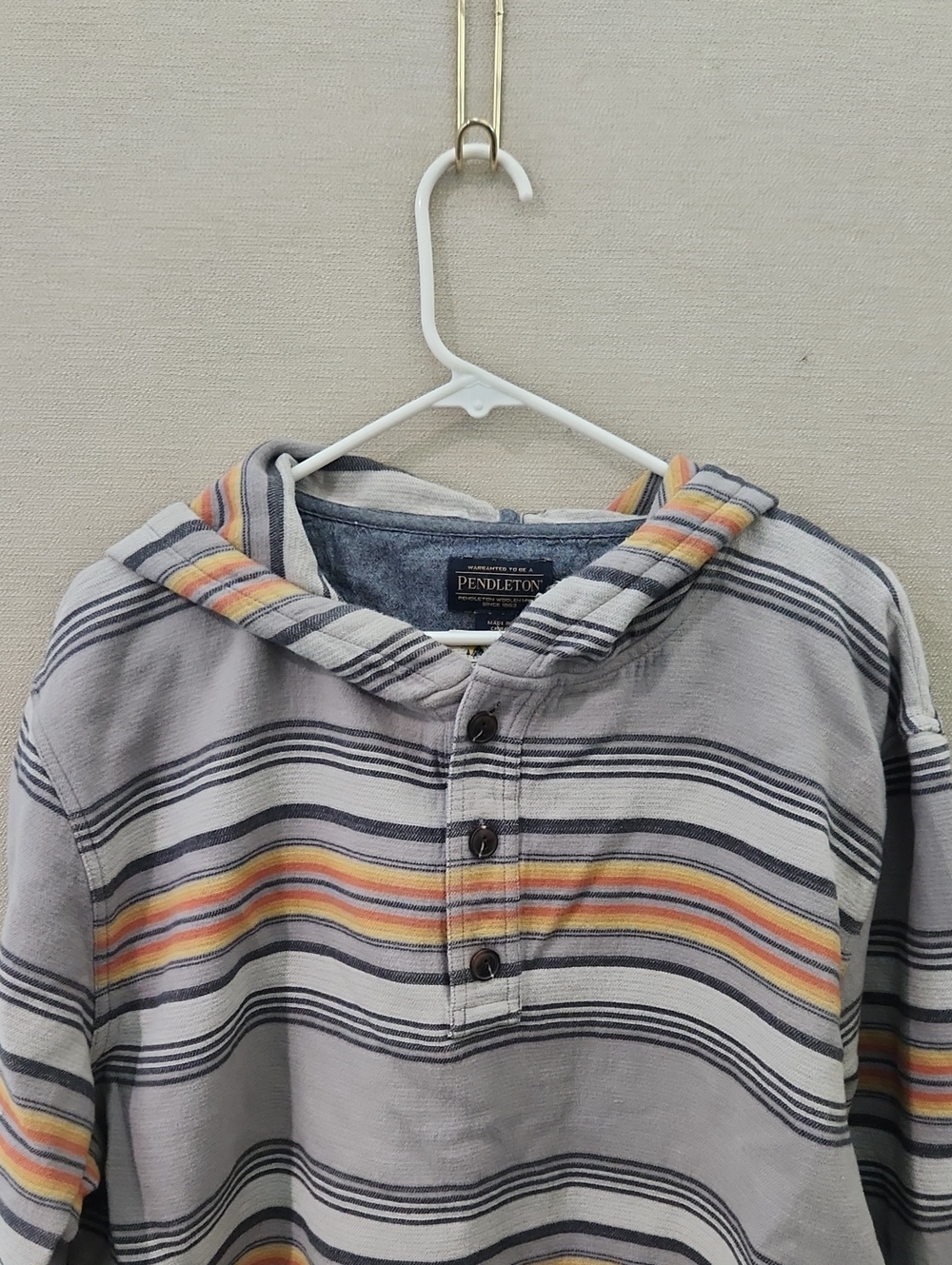 Pendleton Surf Pendleton Pullover Hoodie Size XL - Picture 2 of 14